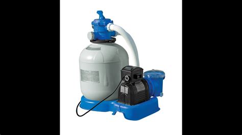 Intex Sand Filter Pump Set Up Instructions