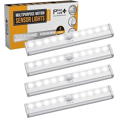 Motion Sensor Closet Lights 10 Led Battery Powered Lights Led Under