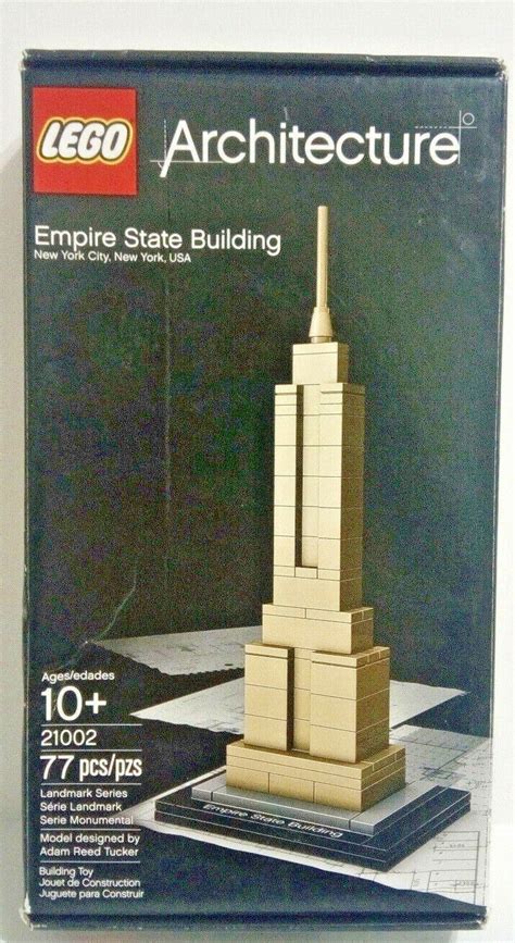 LEGO Architecture Empire State Building 21002 Complete W Box