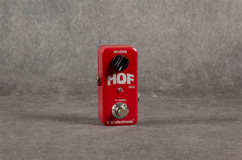 TC Electronic Hall of Fame Mini Reverb Pedal 2nd Hand | Rich Tone Music