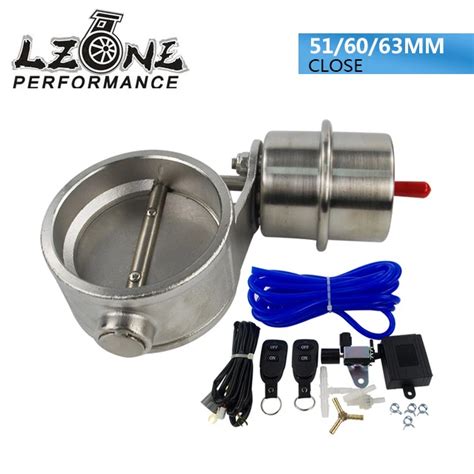 Lzone New Vacuum Activated Exhaust Cutout Mm Or Mm Or