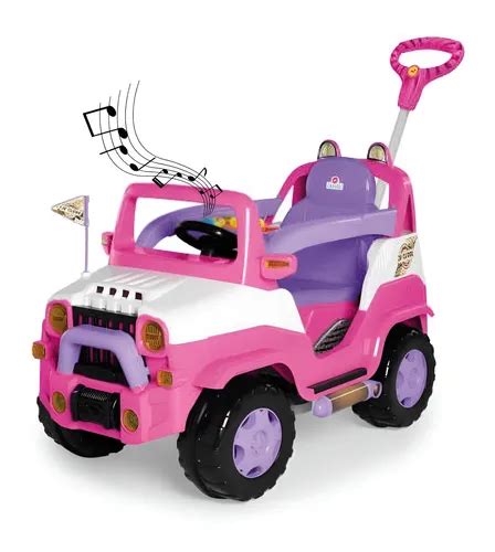 Carro Passeio Criança - Carrinho Criança De Passeio Calesita Caminador Com Pedal E Haste ...