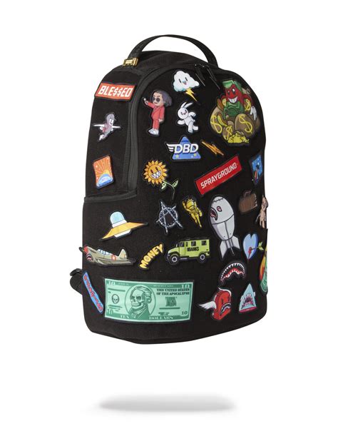 THE 32 REMOVABLE PATCHES VELCRO BACKPACK – SPRAYGROUND®