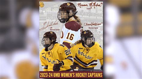 UMD women's hockey announce next season captains - WDIO.com