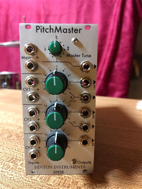 Hinton Instruments Pitchmaster Modular Eurorack Reverb Canada