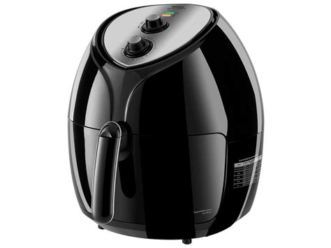 Fritadeira Elétrica Sem Óleo Air Fryer Philco Air Fry Jumbo Preta 5