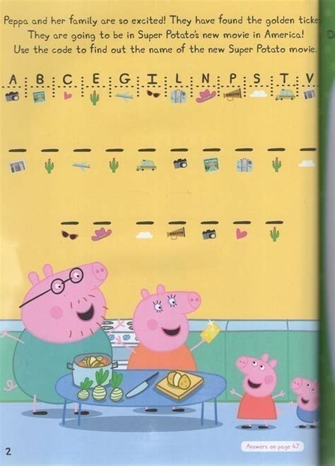 Peppa Comes to America Sticker Book (Peppa Pig)