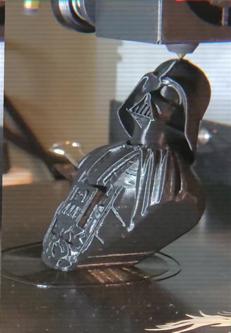 D Printed Darth Vader Bust