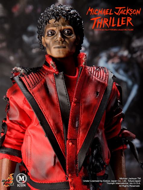 Hot Toys Michael Jackson Collectible Figure Thriller Version Youbentmywookie