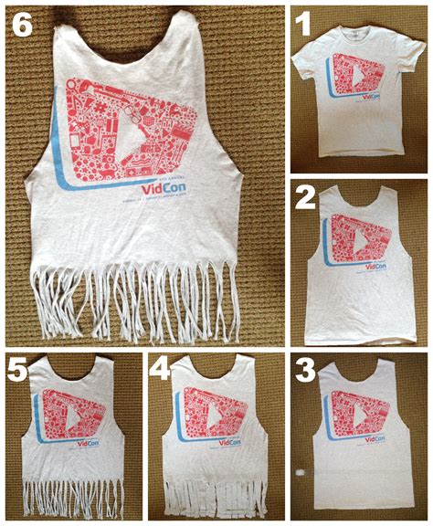 Mojo Diy Make T Shirts Into Tank Tops