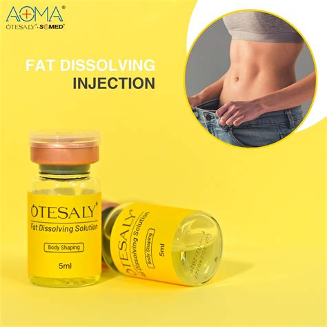 Injectable Otesaly Fat Dissolving Mesotherapy Serum 5 Vials 5ml