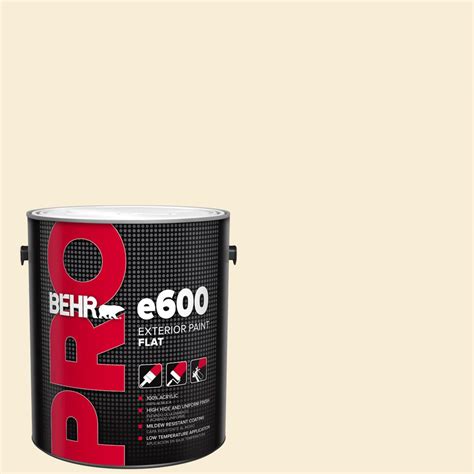 Behr Pro Gal Ppu Polished Pearl Flat Exterior Paint Pr