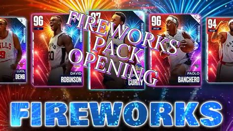 NEW FIREWORKS PACKS NBA 2K23 MyTeam Pack Opening YouTube