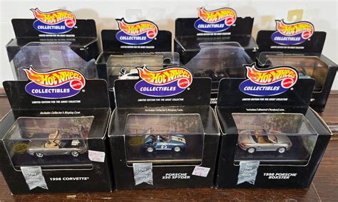 Lot Of Vintage Hot Wheels Limited Edition Adult Collectible Cars