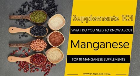 Best Manganese Supplements: Top 10 Manganese Brands Reviewed