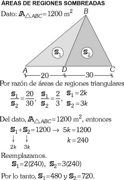 Reas De Regiones Triangulares Ejercicios Resueltos Pdf Ejercicios