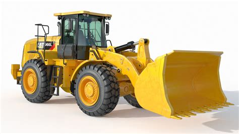 Caterpillar 966L Wheel Loader - 3D Model by ferhatkose19