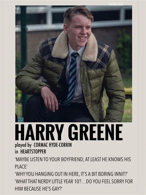 Harry greene by millie in 2022 | Book posters, Alice book, Greene