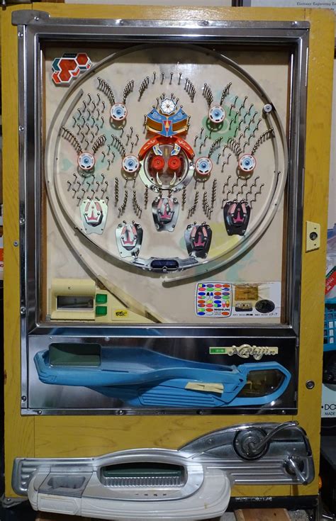 Reconditioned 1972 Nishijin Pachinko Machine known as “Dual Spinners ...