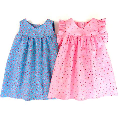 baby dress sewing pattern  newborn infant toddler  girls