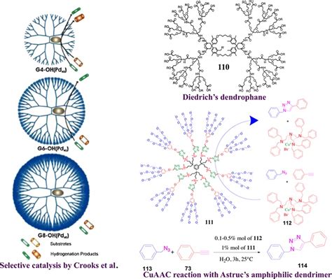 Dendrimers as nanoreactors for selective catalysis, efficient catalysis ... 