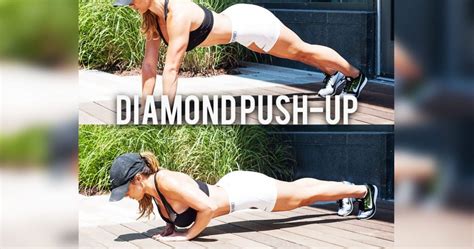 DIAMOND-PUSH-UP – Fitness Workouts & Exercises