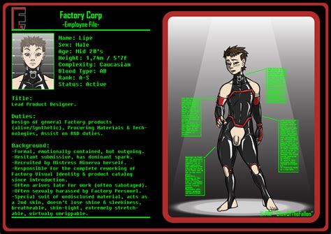 Factory Profiles Lipe By Clawofthefallen Hentai Foundry