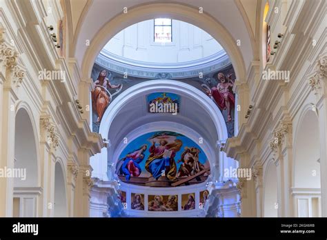 The Interior of Noto Cathedral (Cattedrale di Noto), Sicily, Italy ...