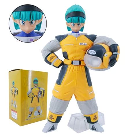 HOT ANIME DRAGON Ball Z Spacesuit Bulma PVC Figure Toy Girl Statue New Gift 44 00 PicClick AU
