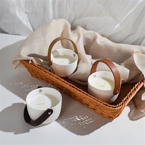 Oem Odm Mini Household Handle Gift Set Scented Soy Candles Luxury With