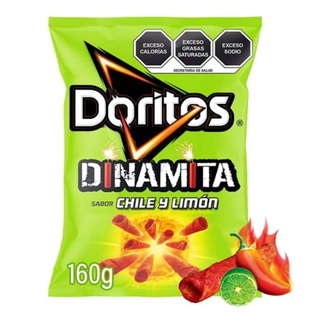 Botana Sabritas Doritos Dinamita Chile Y Limón 160 G Walmart