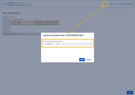 Git Commits Issue Tab And Projects Page Git Integration For Jira Cloud