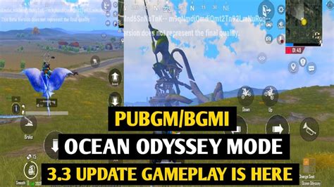 Pubgm Bgmi Ocean Odyssey Mode Gameplay 3 3 Update 3 3 Udate Gameplay