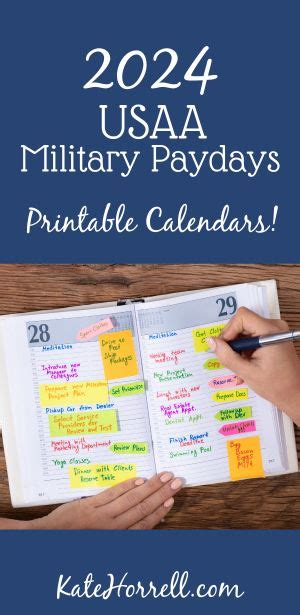 2024 Usaa Military Pay Dates With Printables • Katehorrell