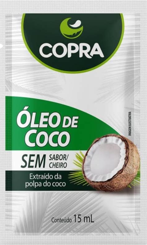 Kit C Leo De Coco Copra Sache Ml Sem Sabor E Sem Cheiro