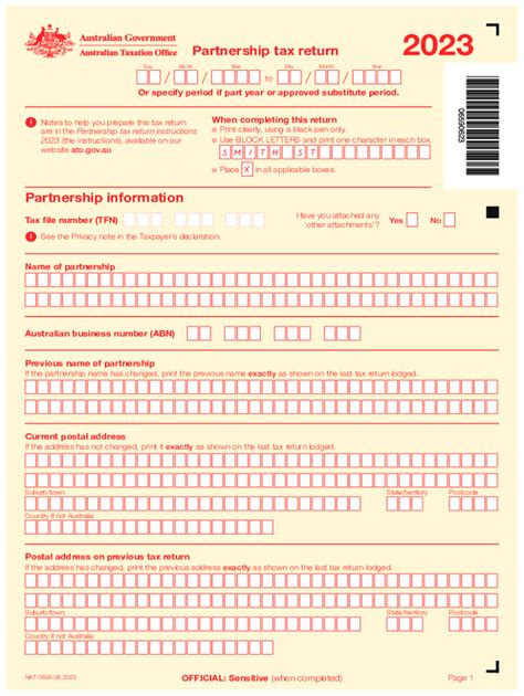 Fillable Online Partnership Tax Return Fax Email Print Pdffiller