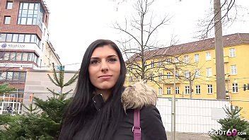 HORNY GERMAN SCOUT Sexy Yr Old Slut Kristall Picked Up And Banged In Raw Street Casting