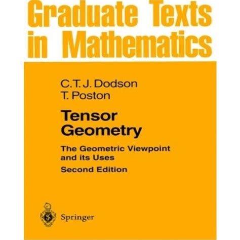 خرید و قیمت دانلود کتاب Tensor Geometry The Geometric Viewpoint and