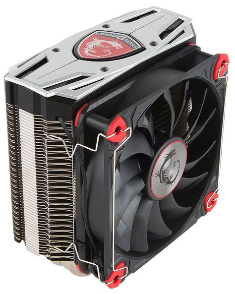 msi gaming core frozr  cpu cooler unveiled techpowerup