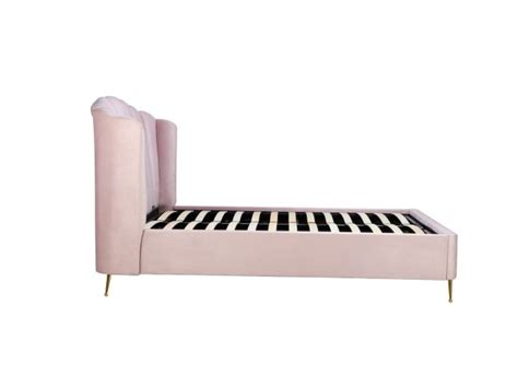 Lottie Double Ottoman Bed Pink Birlea