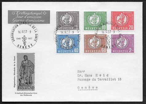 1957 OMS FDC Illust Serie Nr 26 31 Attraktiv Top Ab 1 Kaufen Auf