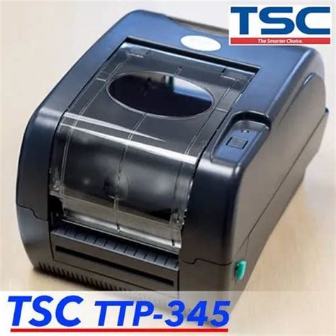 TSC TTP 345 Thermal Barcode Printer Max Print Width 4 Inches