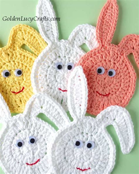 Easter Bunny Eggs Free Crochet Pattern Goldenlucycrafts