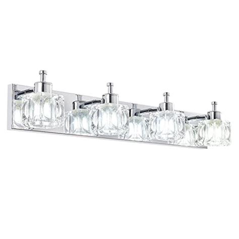 Best Crystal Bathroom Vanity Light Fixtures That Will Brighten Up Your ...