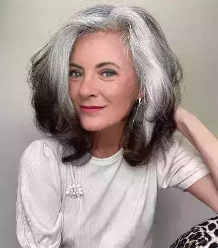 55 Best Hairstyles For Grey Hair For Women Over 60 - 2023 | Fabbon