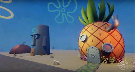 Iconic Spongebob Bikini Bottom Looks Awesome In Dreams Ps Recreation