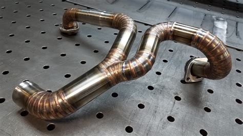 Custom Stainless Steel Exhaust For Yamaha Warrior 1700 Lots Of Pics