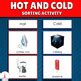 Five Senses Sorting Hot And Cold Montessori Activity TPT