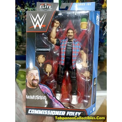 Wwe Elite Commissioner Foley Action Figure Shopee Thailand