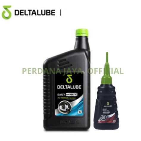 Jual Paket Oli Deltalube 10W 30 For Matic 1 L Gear Oil Deltalube 120